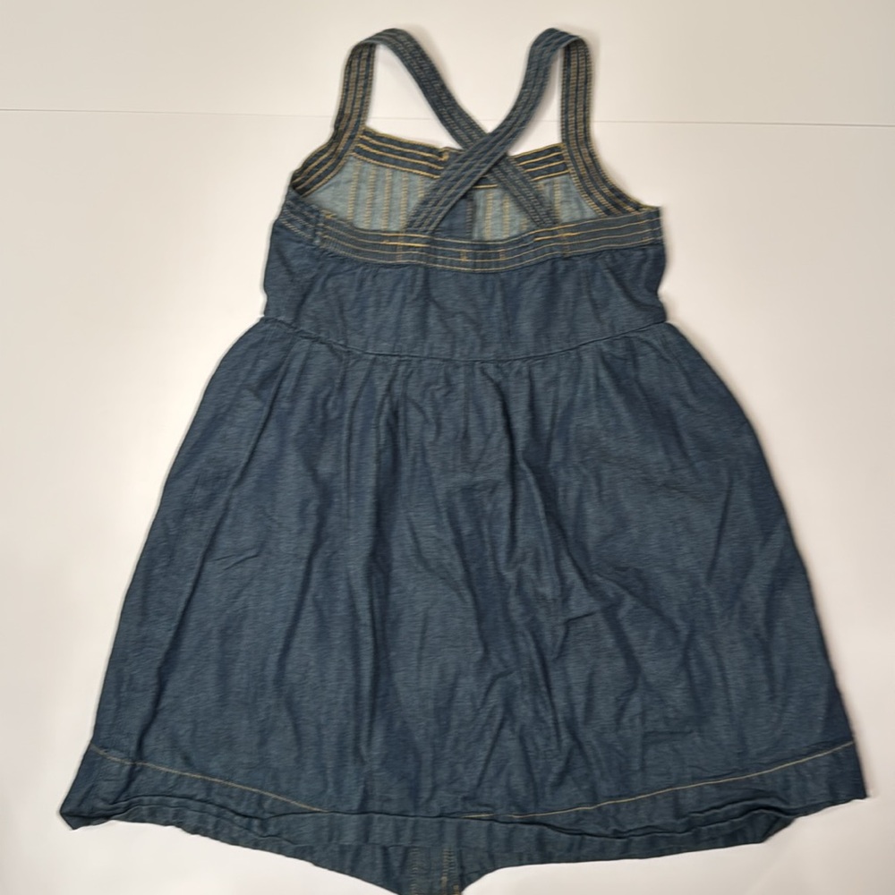 Baby Gap Denim Button-Up Dress (like new!) - Picture 3 of 5